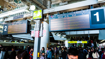 Osaka, Japan -  5 November 2017 - JR Osaka Station in Osaka of Japan.This is a station of West Japan Railway Company.のeditorial素材