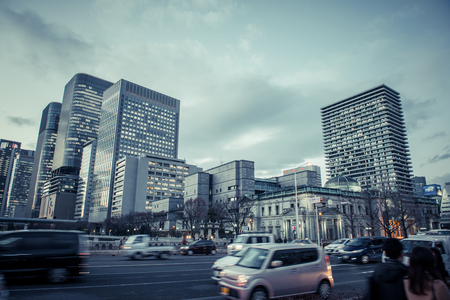 office building of Osaka,japanのeditorial素材
