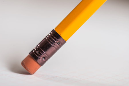 Eraser of pencil
