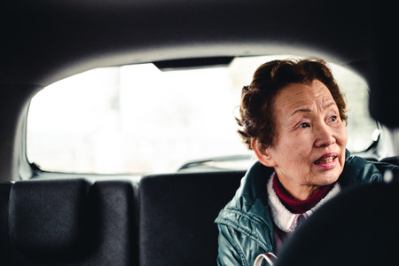 Japanese senior womenの写真素材