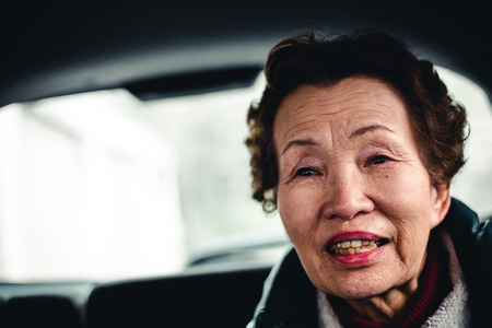 Japanese senior womenの写真素材