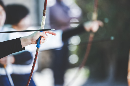 Kyudo Japanese Archeryの写真素材