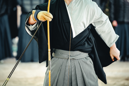 Kyudo Japanese Archeryの写真素材
