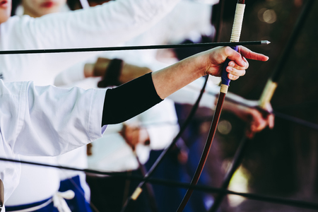 Kyudo Japanese Archeryの写真素材