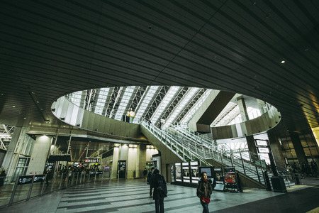 Osaka, Japan -  22 February 2018 - JR Osaka Station in Osaka of Japan.This is a station of West Japan Railway Company.のeditorial素材
