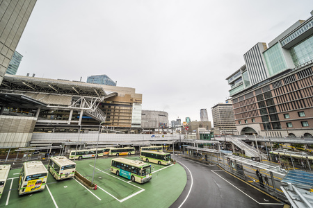 Osaka, Japan -  21 March 2018 - JR Osaka Station in Osaka of Japan.This is a station of West Japan Railway Company.のeditorial素材