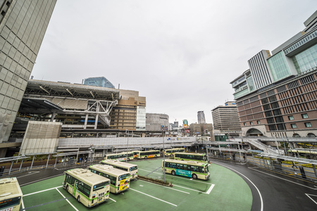 Osaka, Japan -  21 March 2018 - JR Osaka Station in Osaka of Japan.This is a station of West Japan Railway Company.のeditorial素材