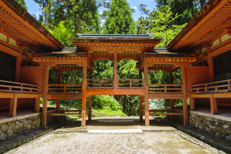 ktoyo,japan - May 21,2018 : Mt.Hiei-zan Enryaku-ji Temple in Kyoto,Japan.Enryaku-ji Temple was founded by the priest Saicho In 788.のeditorial素材