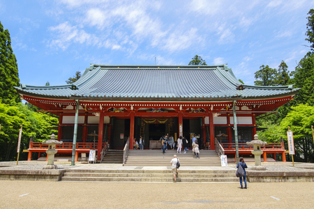 ktoyo,japan - May 21,2018 : Mt.Hiei-zan Enryaku-ji Temple in Kyoto,Japan.Enryaku-ji Temple was founded by the priest Saicho In 788.のeditorial素材