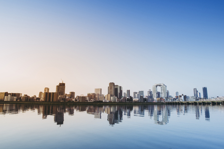 Townscape of Osakaのeditorial素材