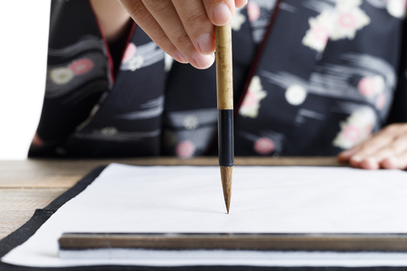 Japan calligraphy and inkの素材 [FY310103728129]