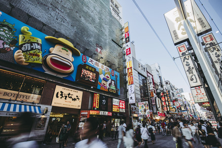 Osaka, Japan -  14 July 2018 - Dotonbori is visited by many tourists from the country abroad.のeditorial素材