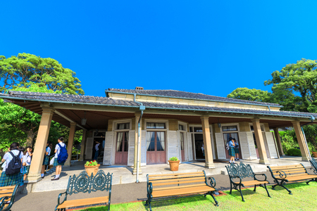 Fukuoka,Japan - July 20,2018 -  GLOVER HOUSE located on Minami-Ymate Hill in Nagasaki prefecture,Japan.のeditorial素材