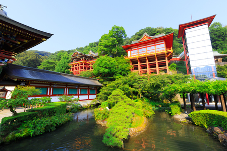 Saga,Japan - July 19,2018 -  Yutoku Inari Shrine in Kashima city,Saga prefecture,Japan.のeditorial素材
