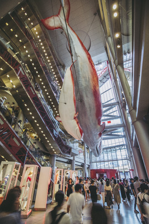 Osaka,Japan - july 14, 2018: Hankyu Entertainment Park in Osaka, Japan.HEP is a large shopping and entertainment complex consisting.のeditorial素材