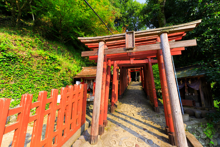 Saga,Japan - July 19,2018 -  Yutoku Inari Shrine in Kashima city,Saga prefecture,Japan.のeditorial素材