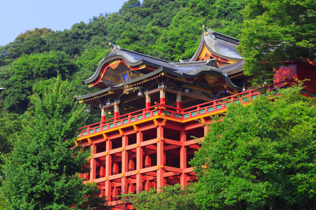 Saga,Japan - July 19,2018 -  Yutoku Inari Shrine in Kashima city,Saga prefecture,Japan.のeditorial素材