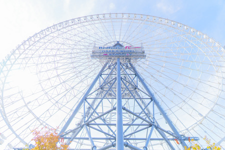 Osaka,Japan - 13 October 2018 - EXPOCITY is a large theme park in the Expo Memorial Park in Suita City, Osaka Prefecture.のeditorial素材