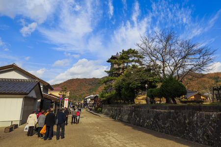 Hyogo, Japan - November 29, 2018: Izushi is a district in Toyooka City, Hyogo Prefecture Japan.It is called Tajima's small Kyoto.のeditorial素材