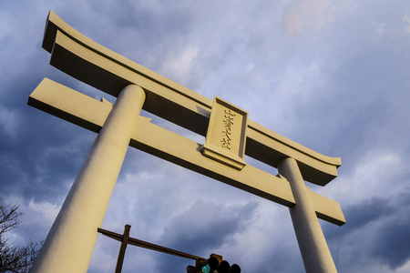 Izumo Taisha shrine in Shimane,Japanのeditorial素材