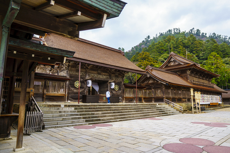 Izumo Taisha shrine in Shimane,Japanのeditorial素材