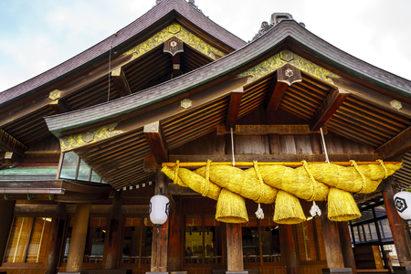 Izumo Taisha shrine in Shimane,Japanのeditorial素材