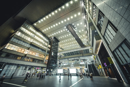 Osaka, Japan -  24 July 2018 - JR Osaka Station in Osaka of Japan.This is a station of West Japan Railway Company.のeditorial素材