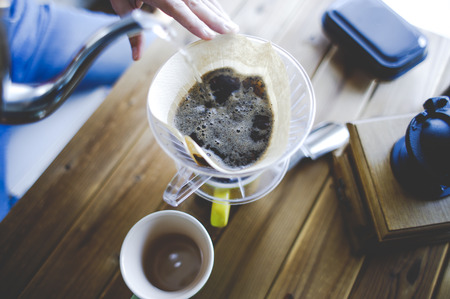 Coffee and dripの写真素材