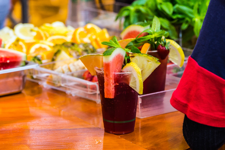 Fruit and juiceの写真素材