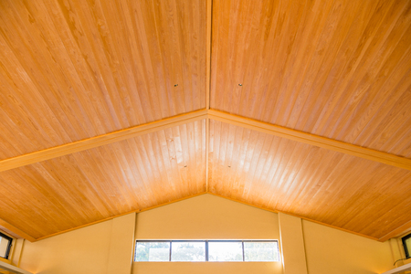Wood and ceilingの写真素材