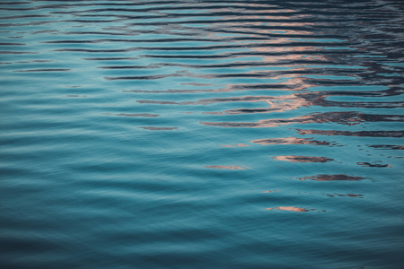 Lake and the water surfaceの写真素材