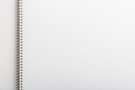 White and notesの写真素材