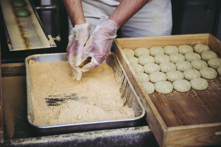 Japan and Japanese sweetsの写真素材