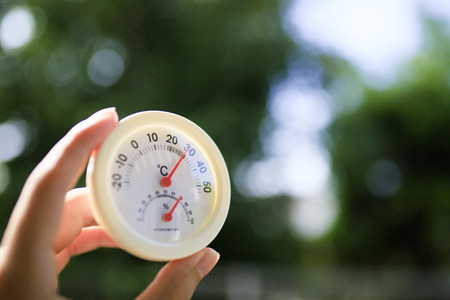 Temperature and humidityの写真素材