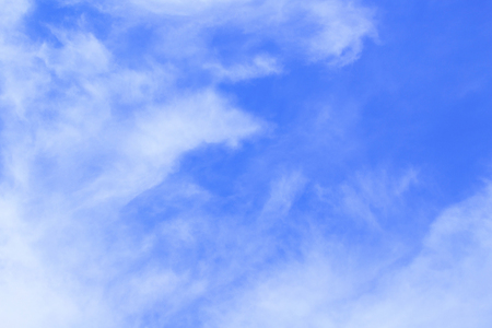 Blue sky and cloudsの写真素材