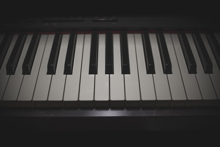 Keyboard and pianoの写真素材