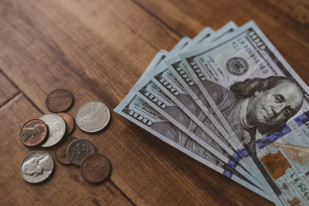 America and Moneyの写真素材