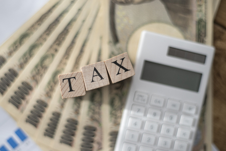 Tax and businessの写真素材