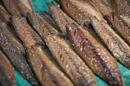 Mirin dried fishの写真素材