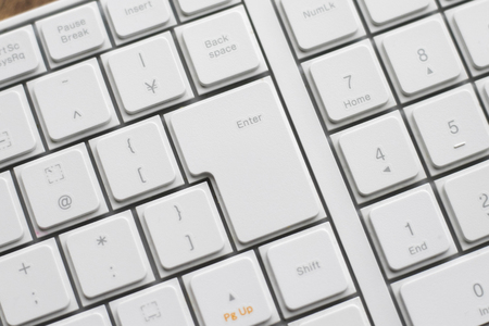 Up and keyboardの写真素材