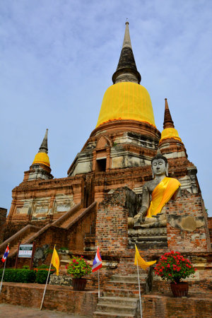 Old pagodaの写真素材