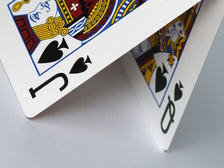 the jack and the queen of spadesのeditorial素材