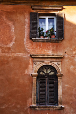 Typical Venetian windowの写真素材
