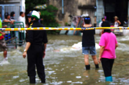 BANGKOK - OCT 30: Unidentified residents of Bangkokのeditorial素材