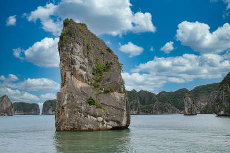Halong Bay in Vietnamの写真素材