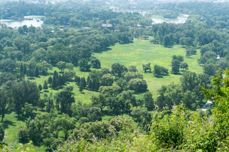 Lake And Pavilion In Chengde Summer Mountain Resortの写真素材