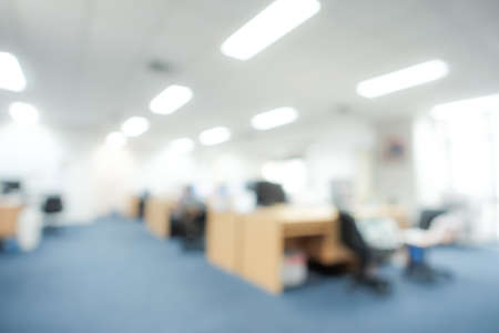 Blur background of modern office, business conceptの写真素材