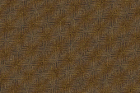 Texture wooden canvas with a pattern three-dimensional polyhedron square of a natural brown colorの写真素材