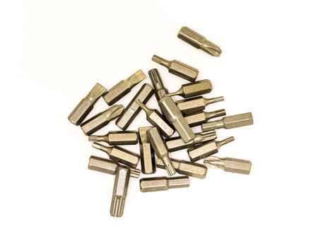 many head tips from metal convenient fast way of changing screwdrivers for different screws and...