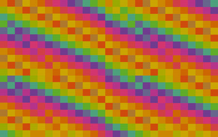 bright colorful square background abstract texture ribbed pattern multicolored orange pink green...